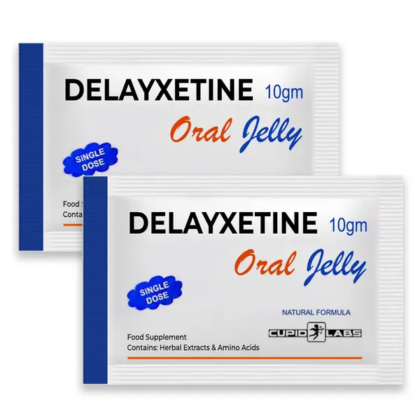 2pcs Delayxetine oral jelly for delaying ejaculation