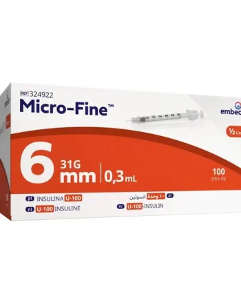 BD Micro-fine 0.3ml, 6mm Insulin Syringe 31g