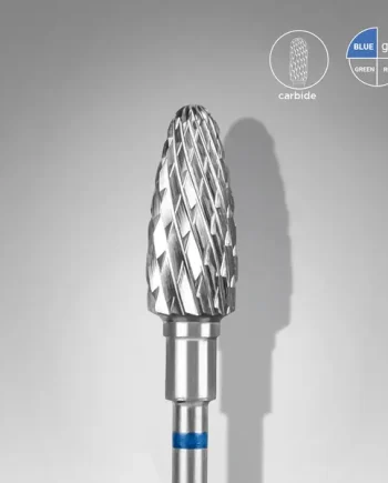 Staleks Carbide Nail Drill Bit CORN 6mm/14mm BLUE