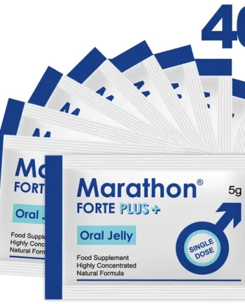 Marathon Forte Plus Oral Jelly - Edible Jelly for Men - 40 Pieces