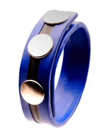 Rubber Cock Strap • Blue