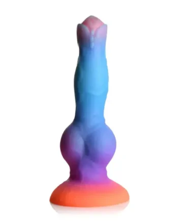 Glow-in-the-Dark Silicone Alien Dildo