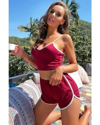Deluxerie Shorts Set Cecyl