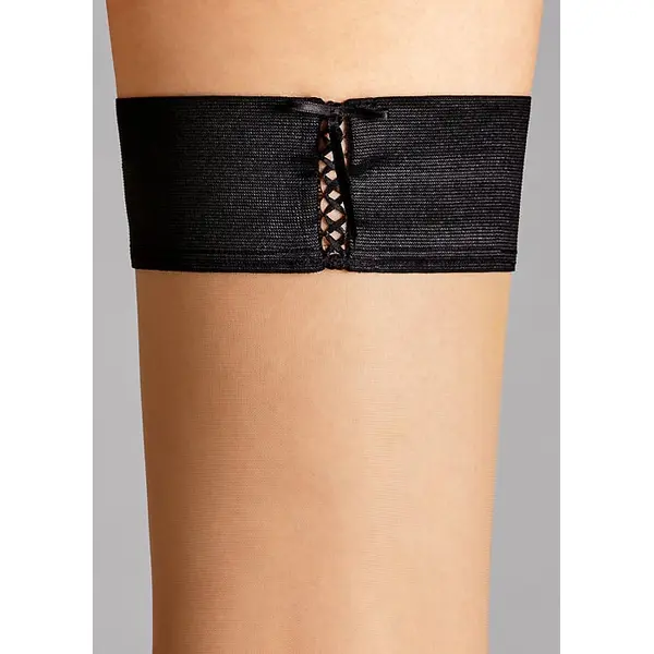 Wolford Lace Up Hold Ups