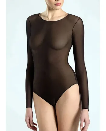 Pierre Mantoux Tulle Body Girocollo
