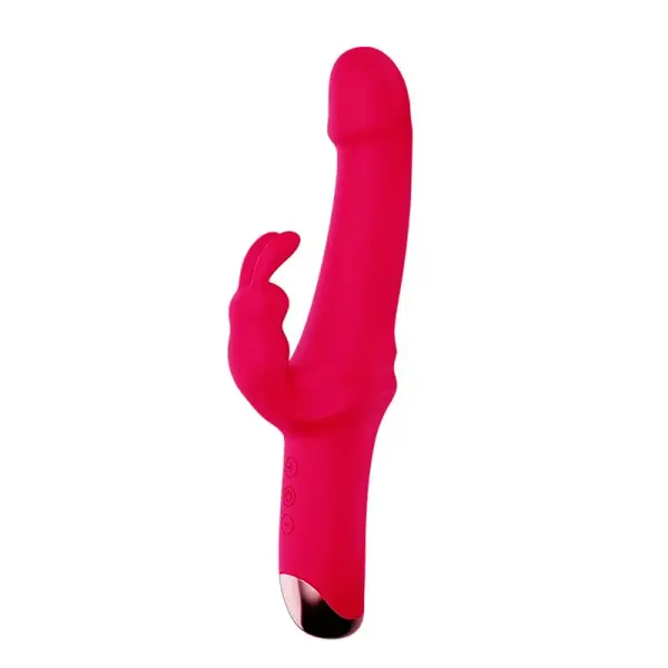 Rabbit Vibrator - 10 Speeds - Pink - 22.5 cm