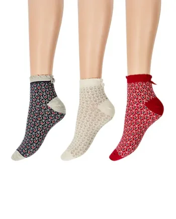 Charnos Floral Trainer Liners 3PP