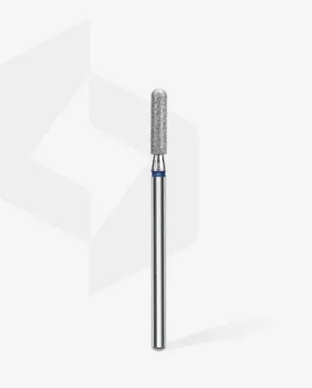 Staleks Diamond Nail Drill Bit ROUNDED CYLINDER BLUE