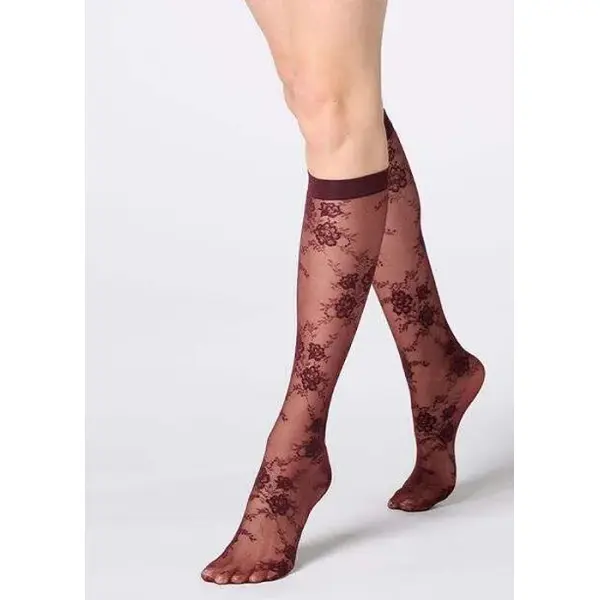 Oroblu Pure Lace 20 Denier Knee Highs