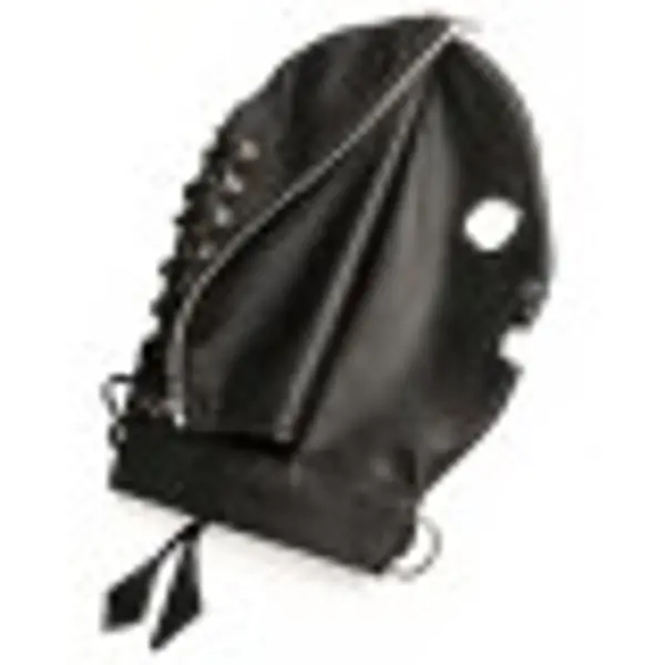 Leather Fly Trap Mask