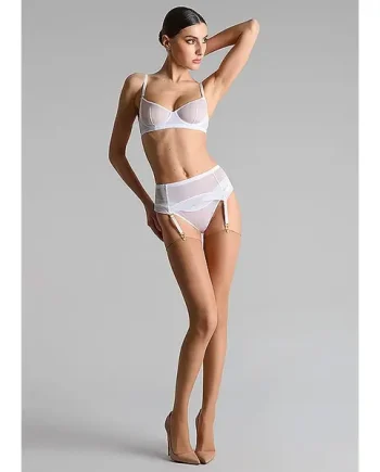 Maison Close Cut And Curled Sheer Stockings