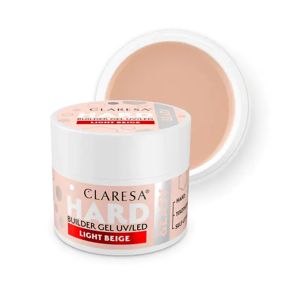 Claresa HARD&EASY Builder Gel Light Beige 12ml