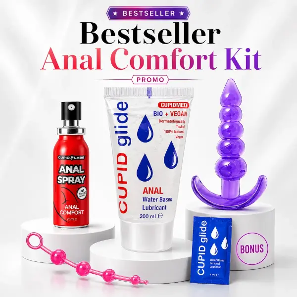 Bestseller Anal Comfort Kit - Promo Kit For More Comfort, Control And Anal Pleasure