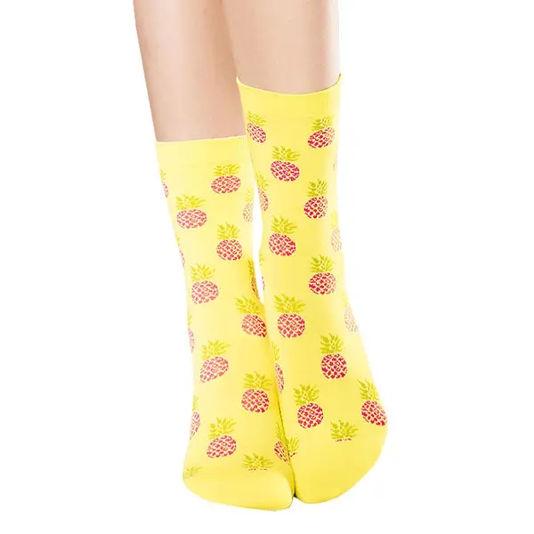 Hudson Sweet Pineapple Cotton Socks