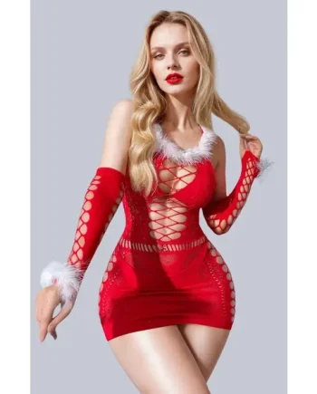 YesX YX877 Christmas Sexy Bodystocking Dress