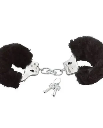 Love cuffs with black fluff