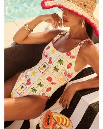 Bonita scooped swimsuit