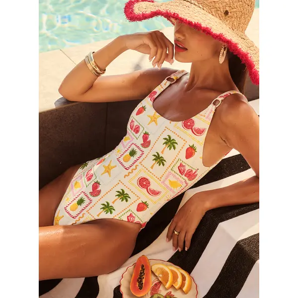 Bonita scooped swimsuit