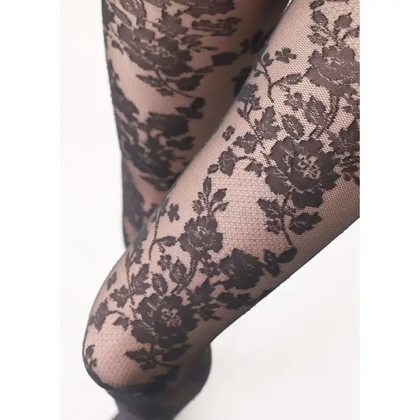 Oroblu Classy Floral Lace Tights