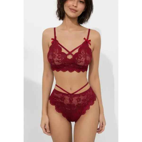 Deluxerie Sexy Bra Set Eldin