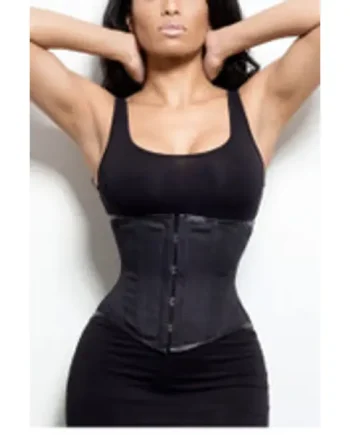 Corset Waist Belt Steel Boned 1214 Cotton
