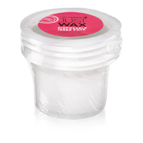 Salon System JUST WAX Disposable Inner Pots 5pcs.