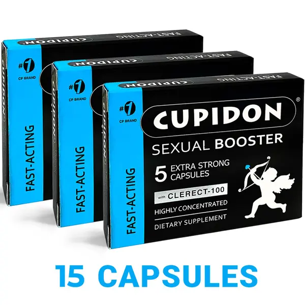 Maximize Your Sexual Performance with Cupidon 15 Erection Capsules