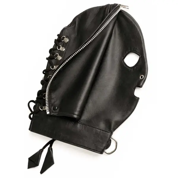 Leather Fly Trap Mask