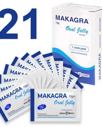 Achieve Powerful Erections with Makagra Oral Jelly - 21pcs SALE