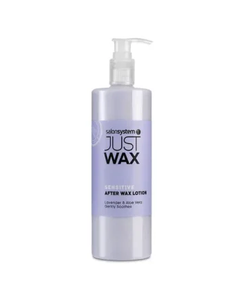 Salon System JUST WAX Sensitive After Wax Lotion