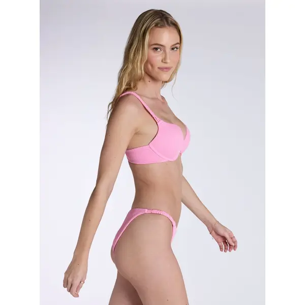 Mirano textured super push up bikini top