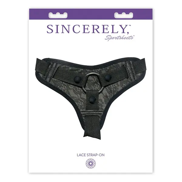 Midnight Lace Strap On