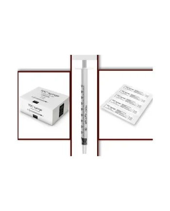 1ml Luer Slip Individual Syringe (White or Purple Plunger)