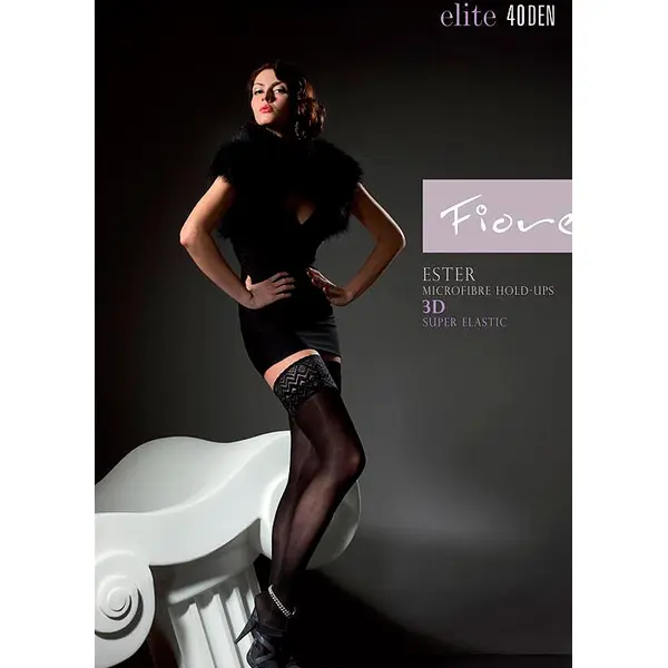 Fiore Ester Microfibre 40 Hold Ups