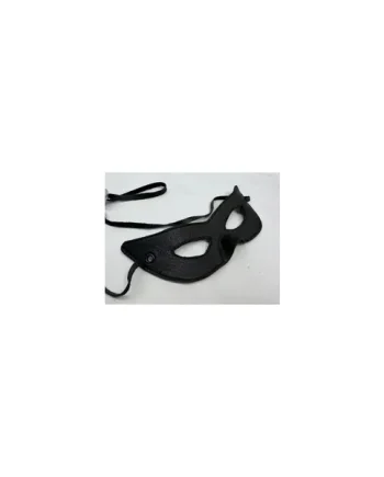 Real Leather Cat Eye Mask Hood