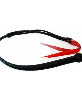 Leather Braided Punishment Whip