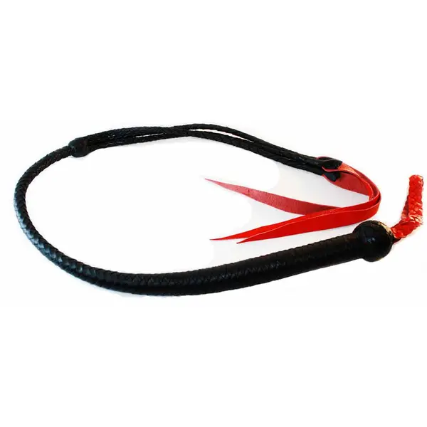 Leather Braided Punishment Whip