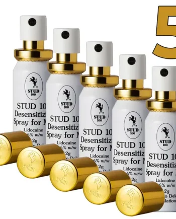 5 x STUD 100 - Last Longer and Enjoy Intimate Moments