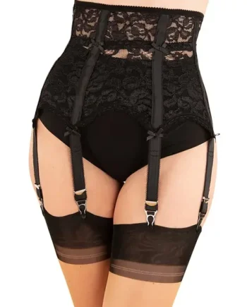 Sassy Rosie Lace 6 Strap Waist Cincher