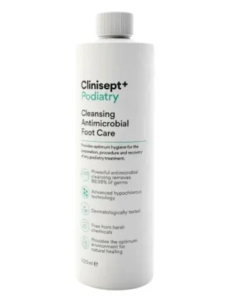 Clinisept+ Podiatry Cleansing Antimicrobial Foot Care Spray 500ml