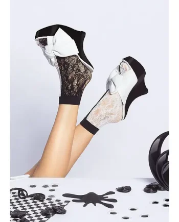 Pierre Mantoux Velia Collection Sugar Ankle Highs