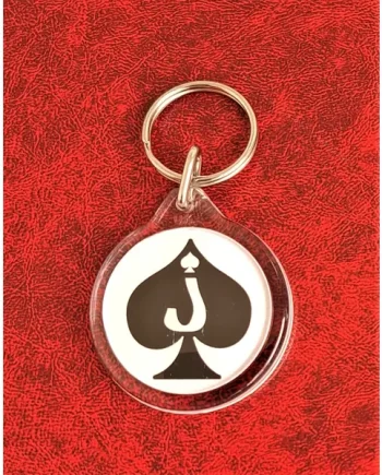 Jack Of Spades Keyring