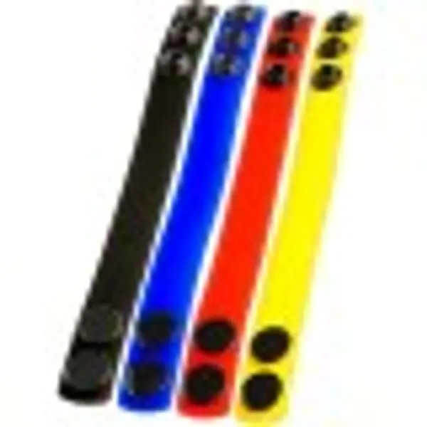 Silicone Cock Strap • Neon 4 Pack