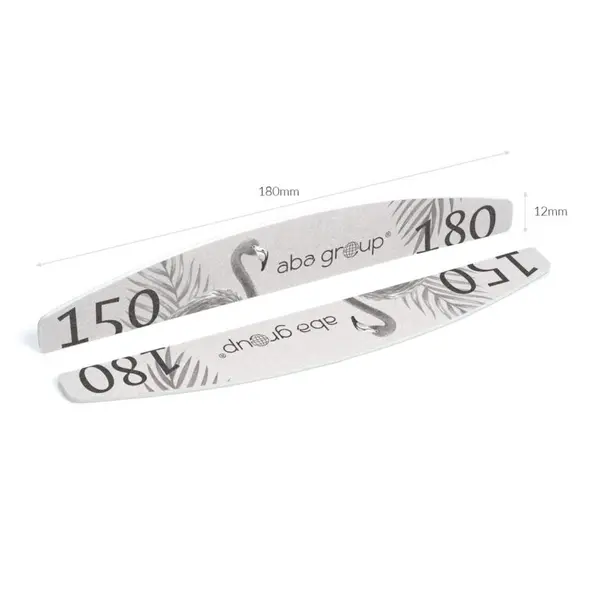 Aba Group NAIL FILE HALF MOON SLIM 150/180 25pcs.