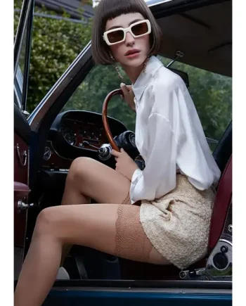 Cette Versailles 20 Satin Hold Ups
