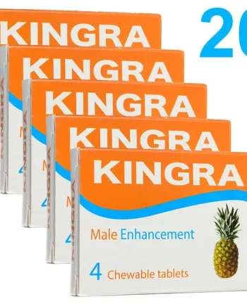 KINGRA Ultra Strong 20 Erection Pills - Boost Your Sexual Performance and Confidence