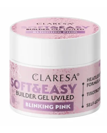 Claresa SOFT&EASY Builder Gel Blinking Pink 45ml