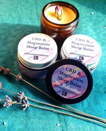 Artemis Rose – Magnesium, Cedar & CBD Relaxation Balm