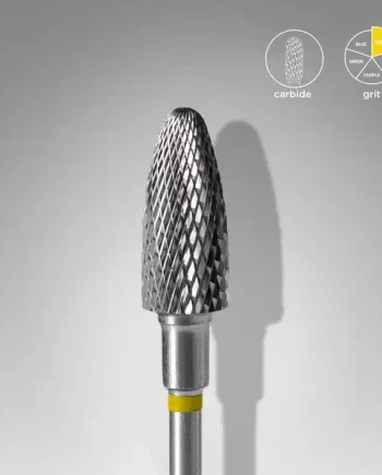Staleks Carbide Nail Drill Bit CORN 6mm/14mm YELLOW
