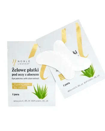 NOBLE LASHES Eye pathes with aloe extract